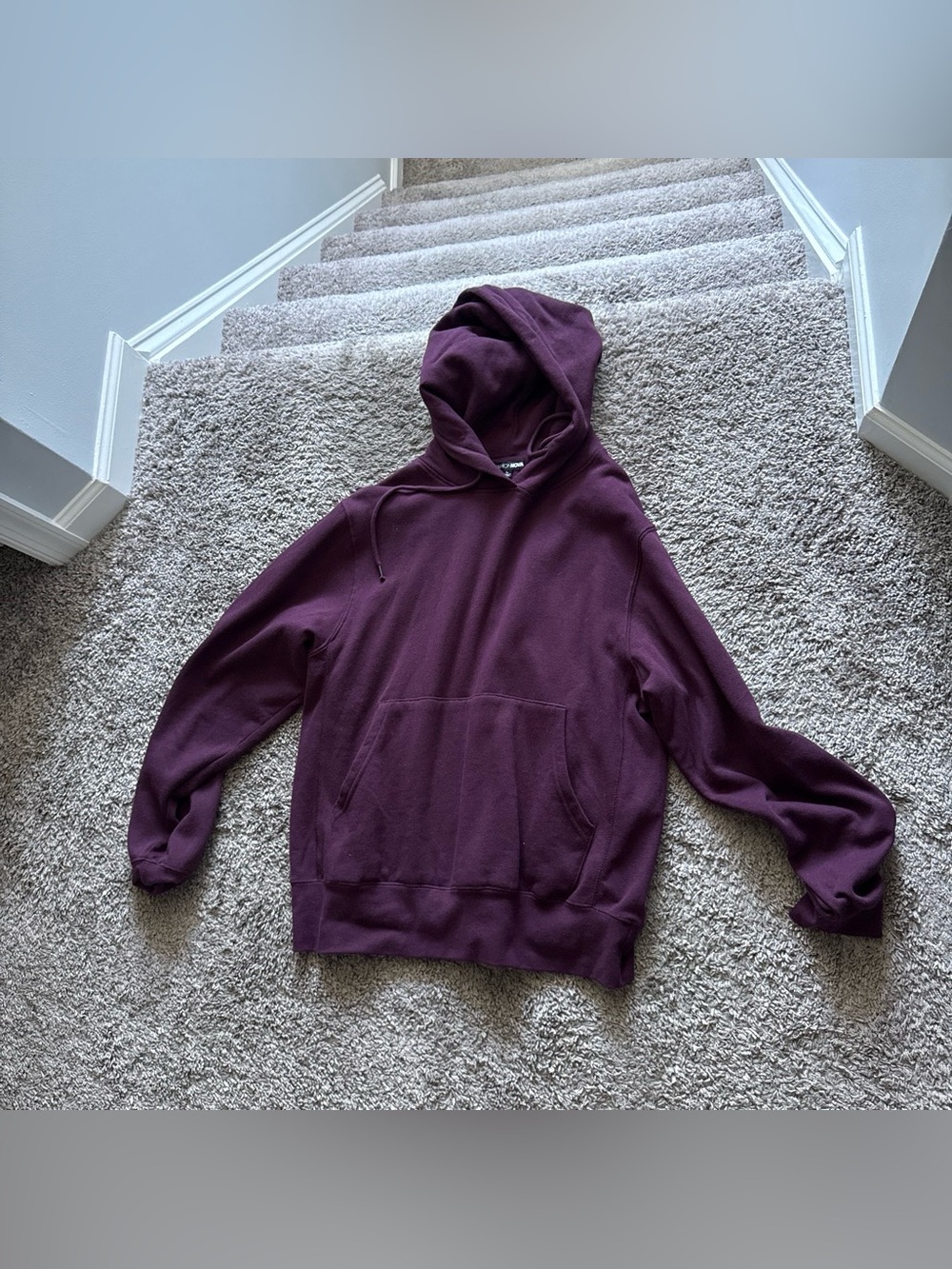 Pullover Hoodie - Deep Plum